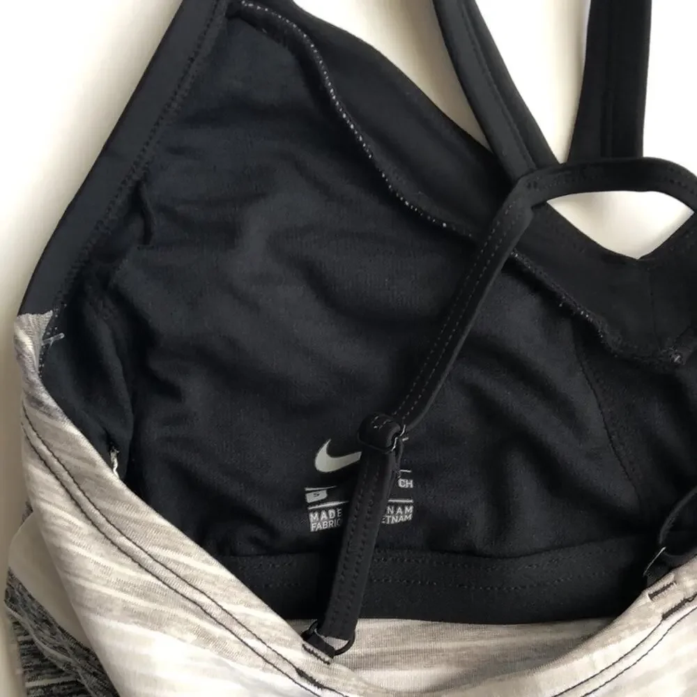 Nike Swim Tankini Striped Tank Top Size S